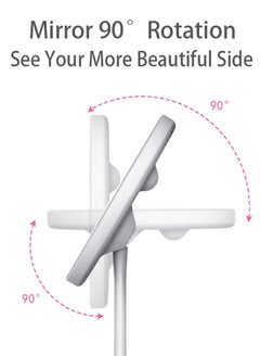 Generic LED Makeup Mirror, Mirror Stand - Adjustable Three-Light Desktop Mirror for Unisex Use  - Image 3