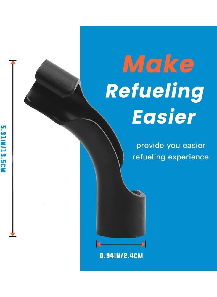jaexest Hose Bender – 2 Pack Flexible Fuel Jug Spout | Gas Can Nozzle Attachment for Racing Fuel Tanks & Gas Cans – Pouring Hose Guide for Easy Fuel Transfer - Image 2