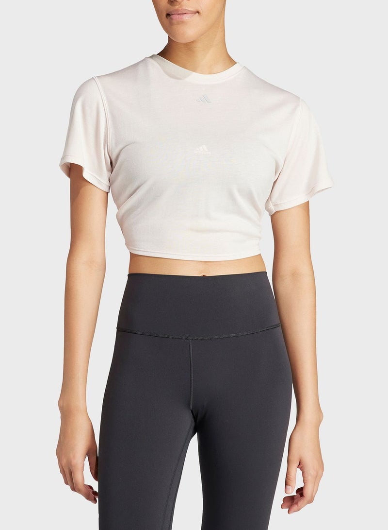 Adidas Yoga Wrap T-Shirt  - Image 3