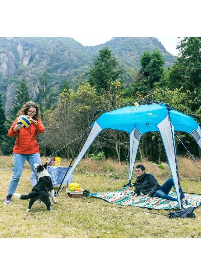 Mobihome 8.2'x8.2' Pop Up Canopy, 2023 Upgraded Outdoor Canopy, Portable Instant Camping Canopy, Easy Set-up Canopy with 1 Sidewall - Image 4