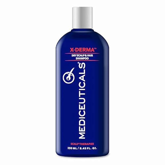 Mediceuticals X-Derma Dry Scalp & Hair Treatment Shampoo -Size: 8.45 oz/250 ml - Image 1