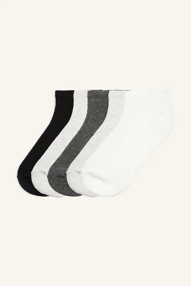 Man 5 Piece Short Socks