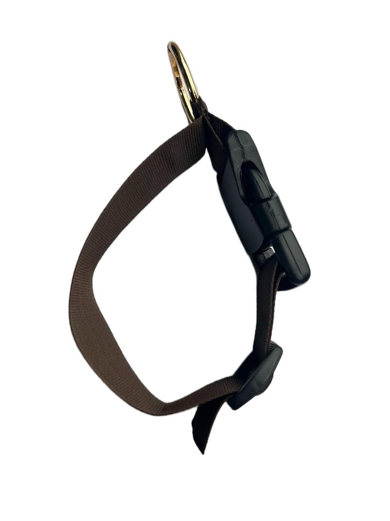 iCONY Add a Bag Belt, Luggage Strap, Jacket Gripper, Baggage Suitcase Straps Belts Black Outdoor Sports | Camping & Hiking | Hiking Backpacks 1 Pack (Brown, 1.5INCH) - Image 2