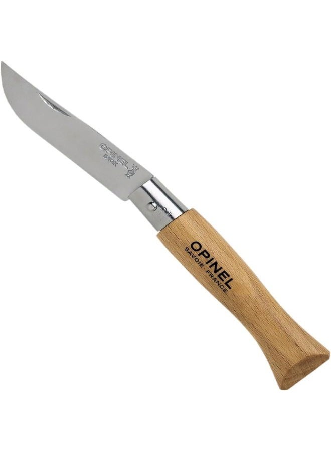 Opinel N Degree5 Stainless Steel Knife, 6 Blade - Image 1