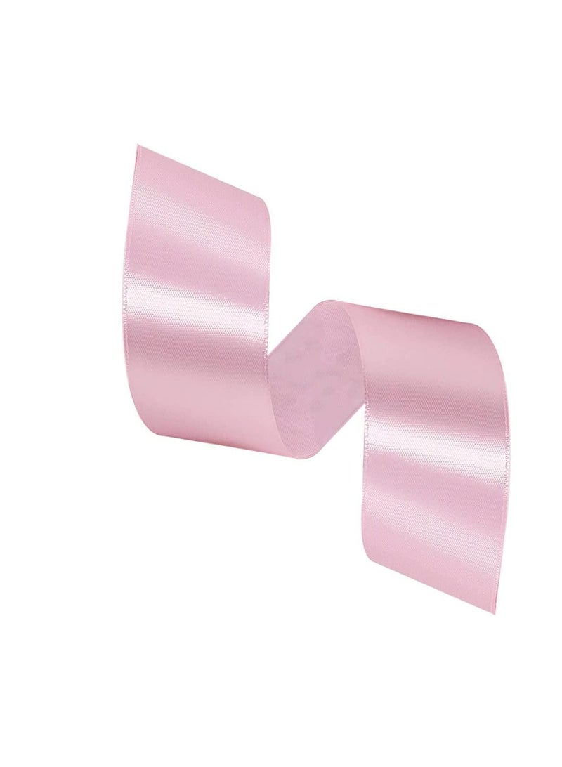 MARKQ Baby Pink Satin Ribbon, 38mm x 25yd Fabric Polyester Ribbon for Gift Wrapping, Party Favors, Wedding Decorations, Bow Making, Bouquets, Sewing Projects & Craft Supplies  - Image 3