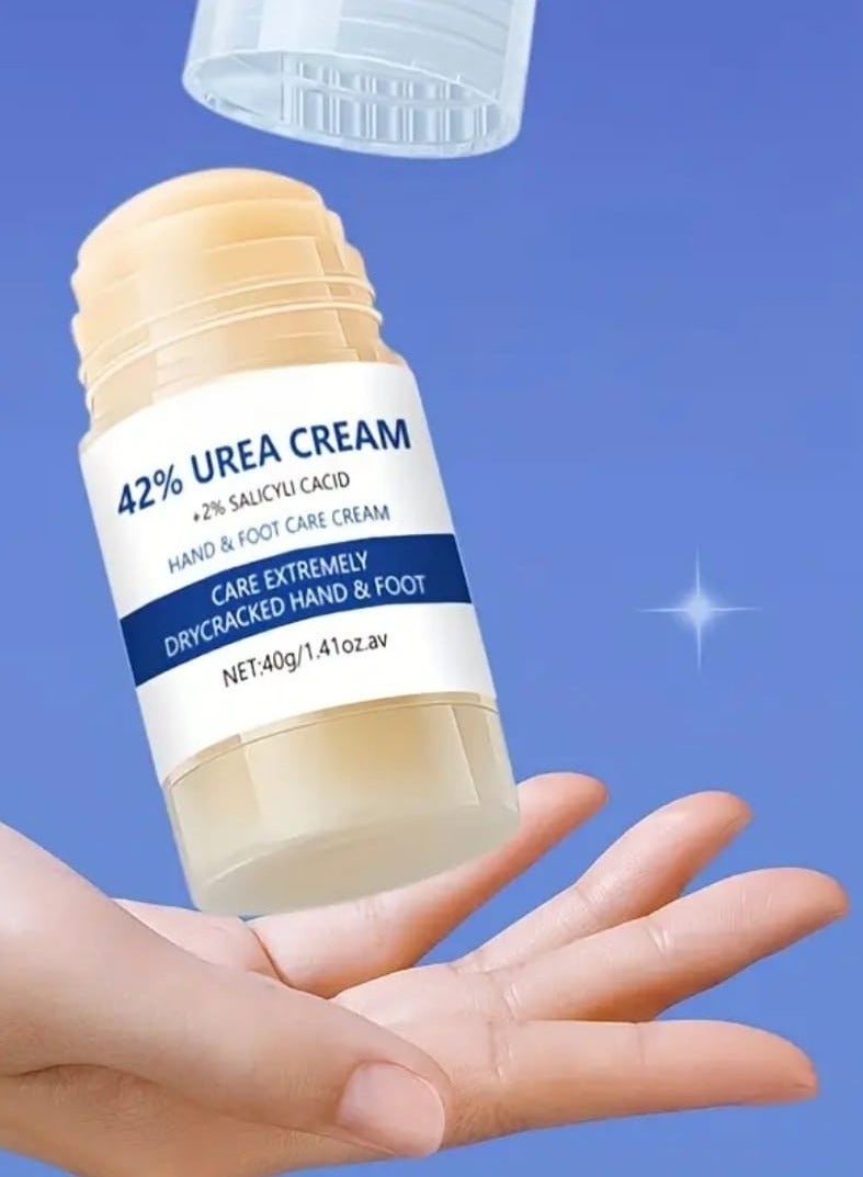 MEC Advance Repair Urea Cream 42% + Salicylic Acid 2%, Foot Balm for Dry Cracked Heels Knees Elbows Hands Repair Treatment, Foot Moisturizer Corn Callus Dead Skin Remover Toenail Softener for Foot Care Fragrance Free - Image 2