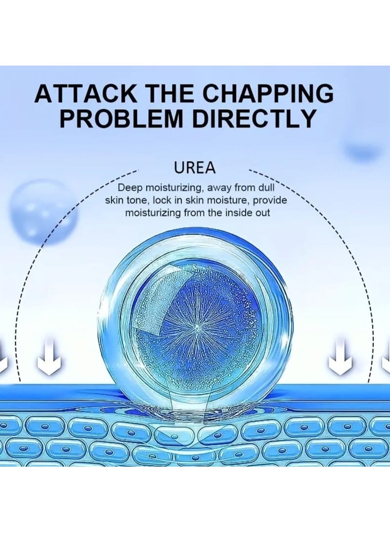 MEC Advance Repair Urea Cream 42% + Salicylic Acid 2%, Foot Balm for Dry Cracked Heels Knees Elbows Hands Repair Treatment, Foot Moisturizer Corn Callus Dead Skin Remover Toenail Softener for Foot Care Fragrance Free - Image 4