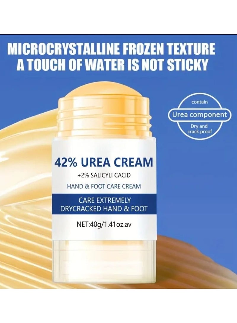 MEC Advance Repair Urea Cream 42% + Salicylic Acid 2%, Foot Balm for Dry Cracked Heels Knees Elbows Hands Repair Treatment, Foot Moisturizer Corn Callus Dead Skin Remover Toenail Softener for Foot Care Fragrance Free - Image 5
