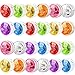 Flahard 24 Pcs Colorful Light up Yo Yo Ball Bulk LED Responsive Ball Auto Return Bearing Balls Yoyo for Kids Beginner Birthday Classroom Bag Fillers Prizes Gifts 8 Colors Color Set 1 - Image 2