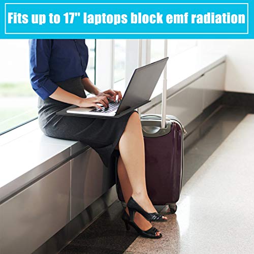 Alfredx Laptop EMF Radiation Protection pad, Anti-Radiation Laptop, EMF Blocker & Heat Blocker - Anti Radiation Lapdesk 5g Protector Lapdesk 12''*16'' - Image 3