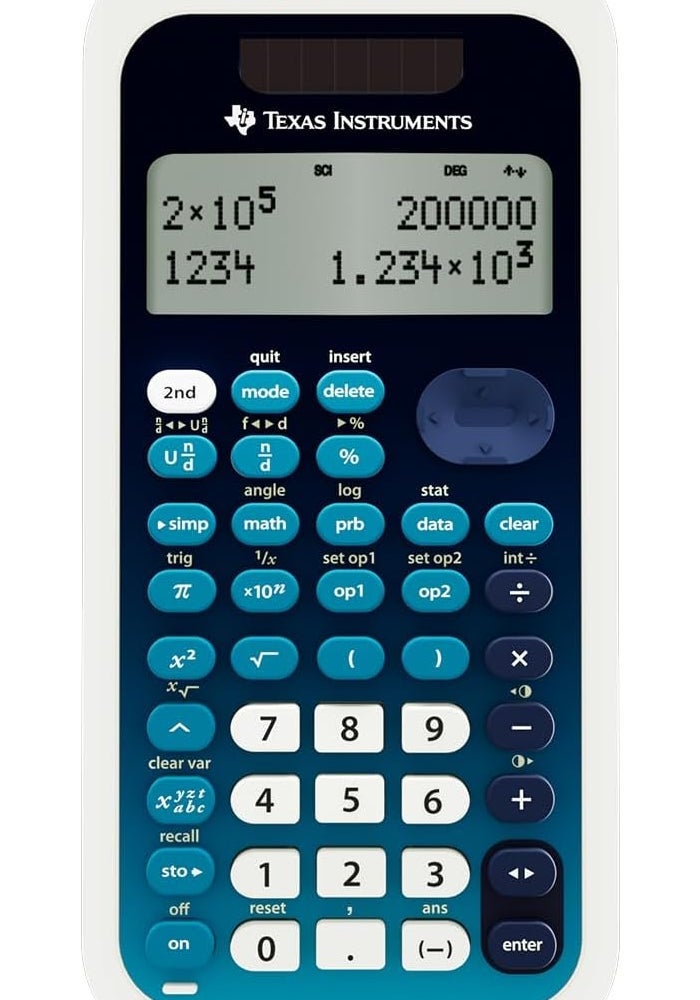 Texas Instruments TI-34 MultiView Scientific Calculator with Advanced Fraction Capabilities - Image 1