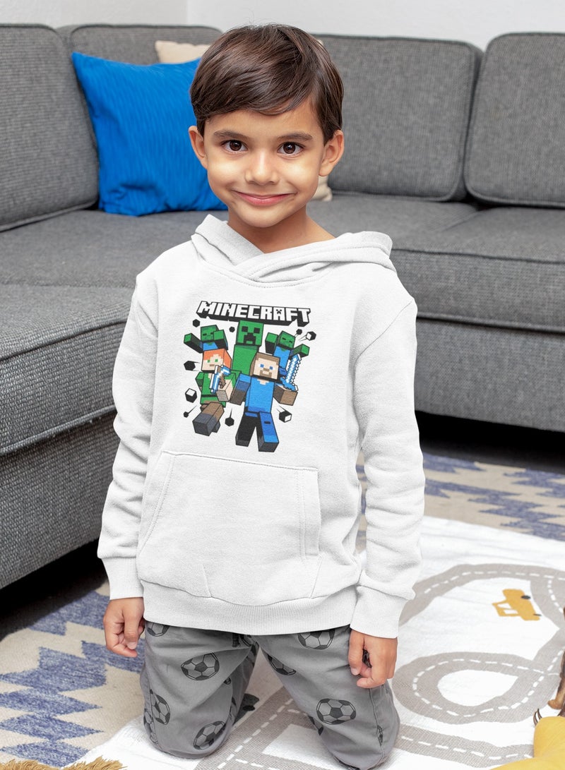 ZOOM MINECRAFT NEW GRAPHIC DESIGN HOODIE KIDS 