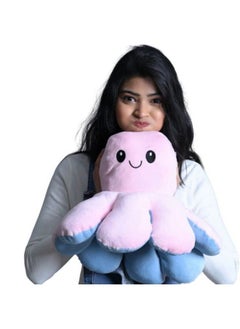 Big Octopus Soft Animal Stuffed Toys ; Hugs Cute Kids Your Mood Soft Toy ; Soft Toys Long Soft Lovable Huggable Cute ; Easy Washable ; Sky Dark Blue Octopus 50 Cm