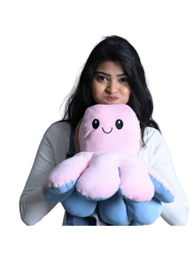 Eitheo - Big Octopus Soft Animal Stuffed Toys ; Hugs Cute Kids Your Mood Soft Toy ; Soft Toys Long Soft Lovable Huggable Cute ; Easy Washable ; Sky Dark Blue Octopus 50 Cm - Image 1