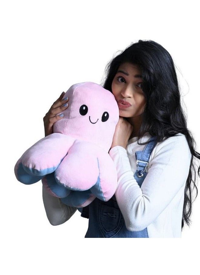 Eitheo - Big Octopus Soft Animal Stuffed Toys ; Hugs Cute Kids Your Mood Soft Toy ; Soft Toys Long Soft Lovable Huggable Cute ; Easy Washable ; Sky Dark Blue Octopus 50 Cm - Image 1