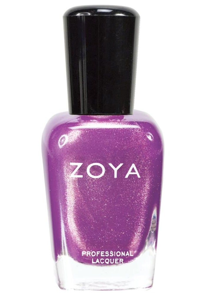 Zoya Dannii ZP537 Nail Polish - Medium Orchid Purple with Metallic Shimmer, 15 ml - Image 1