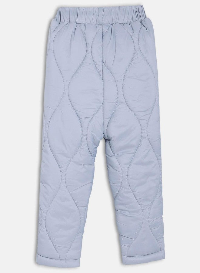 miniklub Baby Boys Elasticated Full Length Woven Polyester Woven Pant, Pack of 1, Blue (9-12M) - Image 2