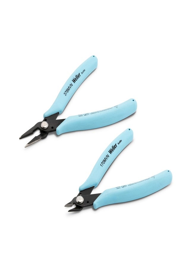 Xcelite Weller Xcelite Shear Cutter & Plier Set (170MVN & 378MVN) | S2KVN - Image 2