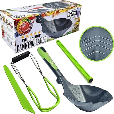 Supa Ant Jar lifter and Canning Ladle (With Magnetic lid lifter + Bubble Popper), Canning Jar lifter, Jar lifter, - Image 1