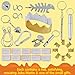 JOYIN 8 PACK Thanksgiving No Snap Party Favor Golden Style Thanksgiving Party Games for Fall Holiday No Snap Party Table Favor Set with Joke Dice Gifts for Kids Adults - Image 4