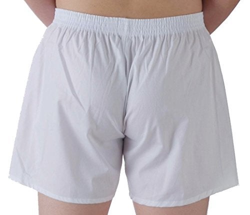 MSPEC Men's Boxers 3D-Crotch Breathable/Comfortable MS-03 White XXL - Image 3