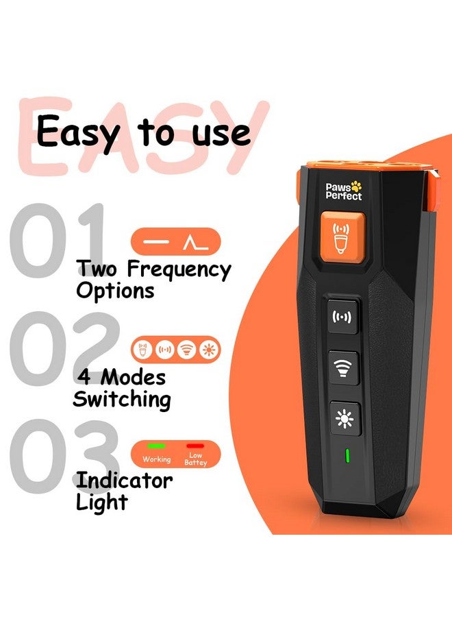 Generic PawsPerfect Ultrasonic Dog Trainer - Professional Dog Training & Dog Bark Deterrent Devices 2024release | Rechargeable | Best Behavior Aid | Alternative to shock collar - Image 3