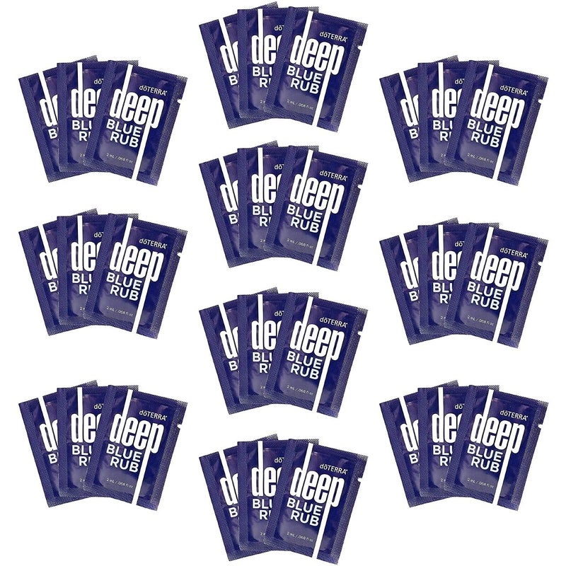 doTERRA Deep Blue Rub Sample Packets of 2-ml Each, 30-Packets Total - Image 1