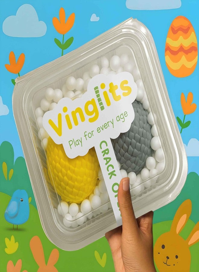 Vinglits Mystery Eggs – 3D Printed Animal Fidget Toys – Collectible Fidget Toys – Farm, Wild, Aqua, Bug, and Fantasy Themes – Packs of 2, 6, or 12 – Fun for Kids & Gifting (Bugsy & Scaly, Pack of 2) - Image 2