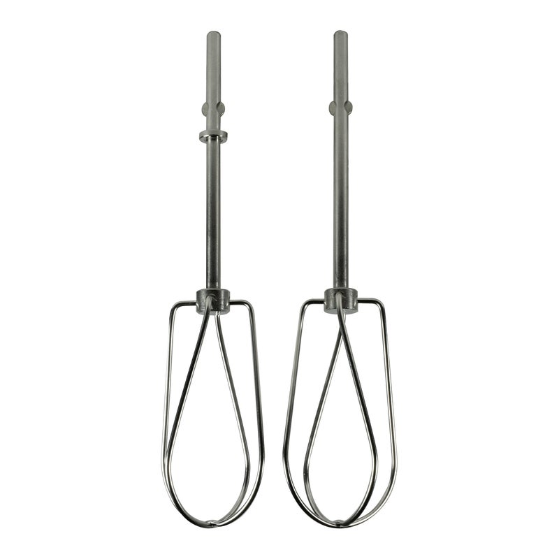 Univen Univen Heavy Duty Stainless Steel Beaters Compatible with KitchenAid Hand Mixers KHM3 KHM5 KHM7 KHM9 KHM2B W10490648  - Image 1