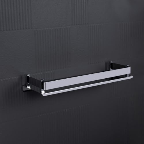 ARQUIN Bathroom Shelf Organizer 5x18 Inch | 304 Grade Stainless Steel Bathroom Shelf Racks | Wall Shelf for Bathroom Accessories Set | Storage Shelves for Kitchen Shelves & Racks - Image 3