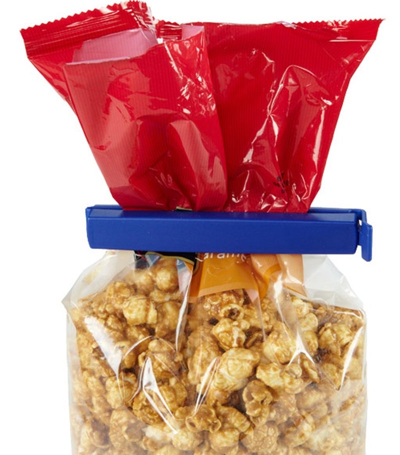 InddusHome 18Pc 3 Different Sizes BPA Free Plastic Food Bag Clip Sealer for Keeping Food Fresh Multi Color - Image 3