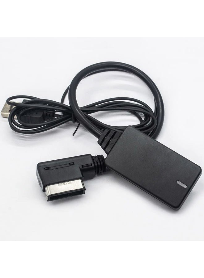 Yoper Bluetooth 5.0 Adapter Compatible with Audi A3 A4 A5 A6 A7 S3 S4 Q3 Q5 Q7 Volkswagen VW 2G 3G 3G+ AMI MMI Port Cable Music Play Connector Works with Apple iPhone iPod Android - Image 1