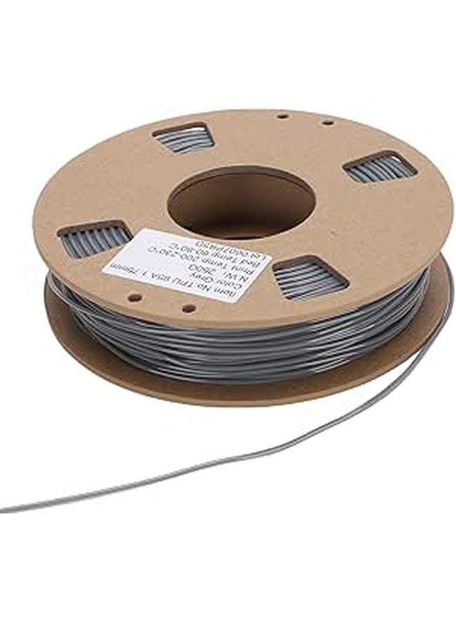 Flexible 1 75mm TPU 3D Printer Filament High Accuracy Grey - Image 1