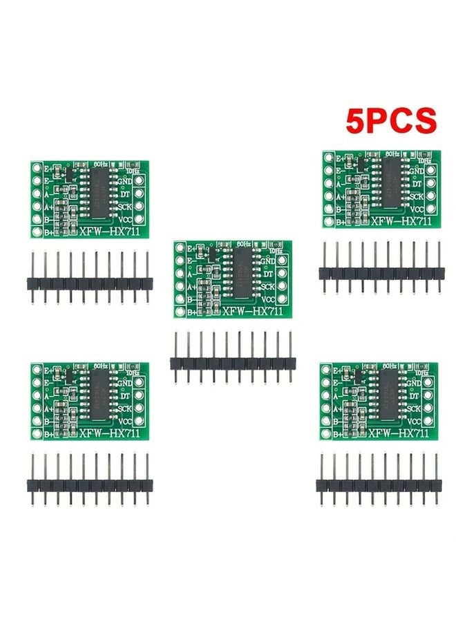 5pcs HX711 Load Cell Amplifier Module for Arduino High Precision Weighing Sensor - Image 1