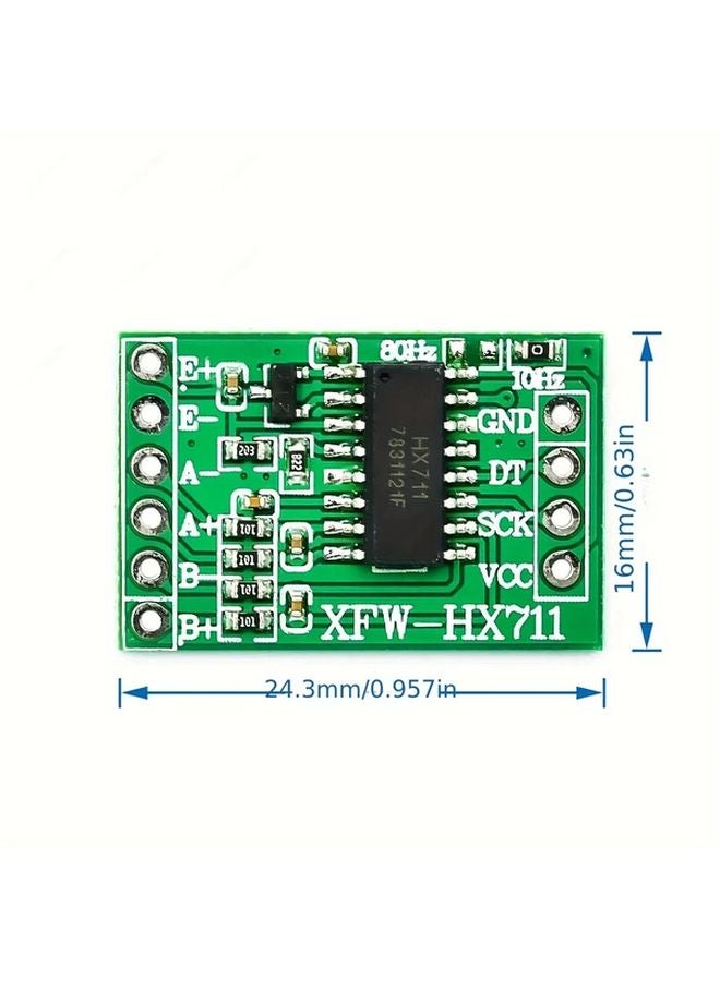 5pcs HX711 Load Cell Amplifier Module for Arduino High Precision Weighing Sensor - Image 3
