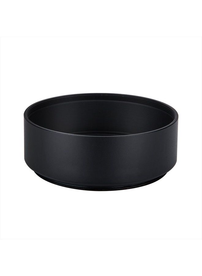 JJC 55mm Screw-in Mount Standard Aluminum Metal Lens Hood Shade for Lenses with 55mm Front Filter Thread for Nikon AF-P DX Nikkor 18-55mm f/3.5-5.6G,Sony 85mm f/2.8 Alpha A-Mount Standard Prime Lens - Image 1