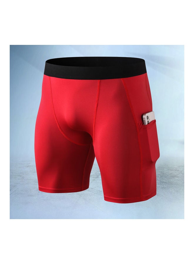 NIBEMINENT Men Compression Sports Shorts - Image 1
