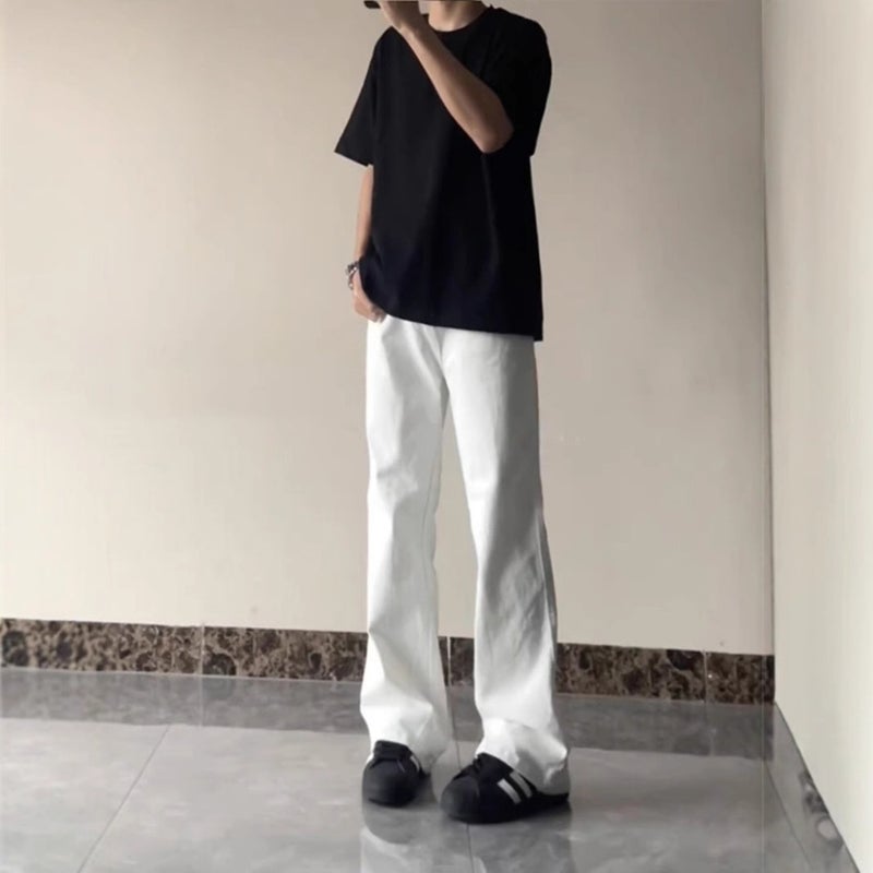 Unisex Casual Daily Denim Jeans - Image 2