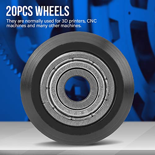 Xuzuyic V Groove Pulley, V-Type Pulley, Durable for V-Belt 3D Printers - Image 5