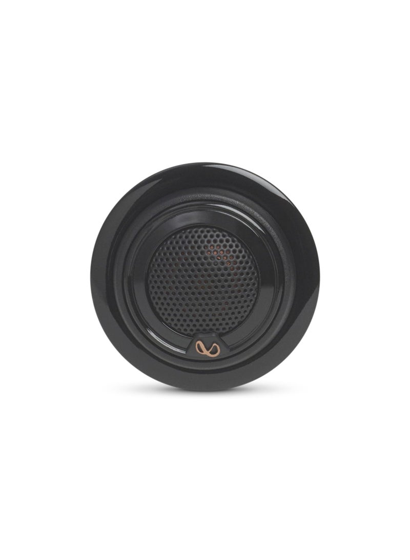Infinity Infinity's REF-375tx 3/4" dome tweeters will bring refreshingly warm detail to your music and provide an improved stereo image — without being shrill or causing harshness. Infinity uses an edge-driven tweeter design and a large voice coil to help this tweeter handle up to 45 watts RMS. - Image 3