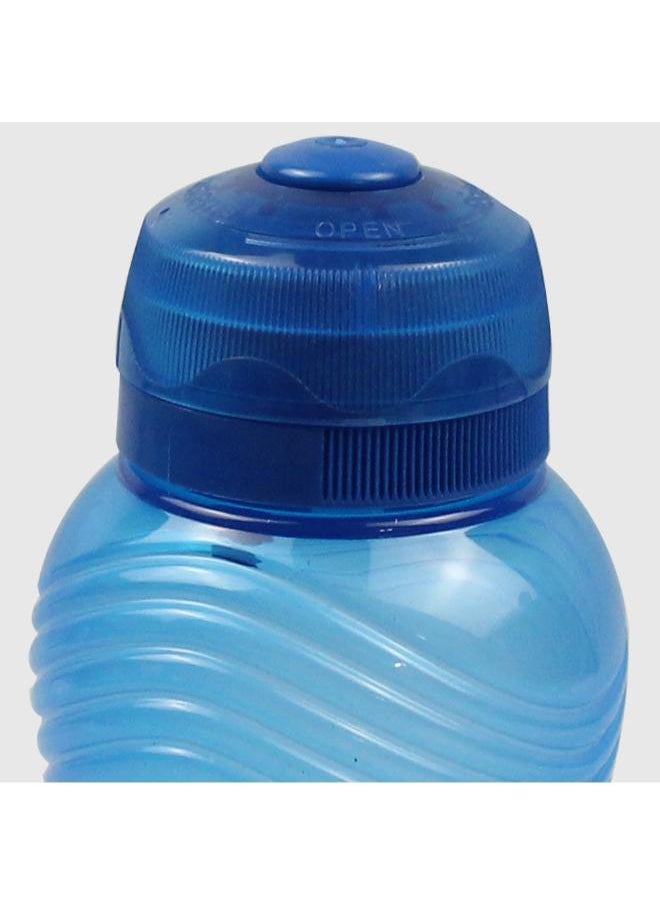 sistema - OCEAN BLUE  HYDRATION 600ML WAVE BOTTLE - Image 1