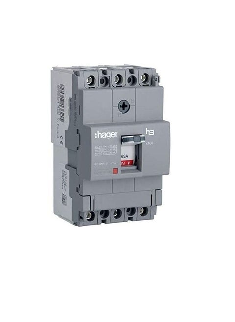 Moulded Case Circuit Breaker 63A TP MCCB 25KA HHA063Z x160 H3