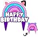 Think Green Fun Dollhouse Birthday Cake Topper Girls Doll House Party Decorations - Image 3