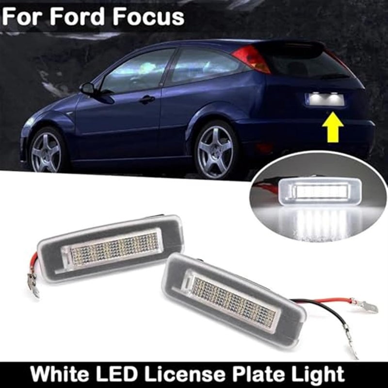 Wivplex 2Pcs License Plate Light for Ford Focus MK1 - Image 3