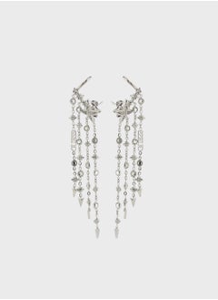 Stars And Chains Waterfall Earrings