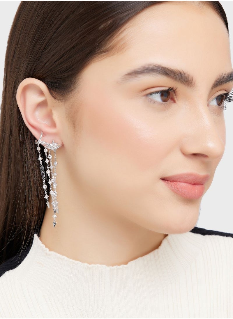 GUESS - Stars And Chains Waterfall Earrings - Image 1