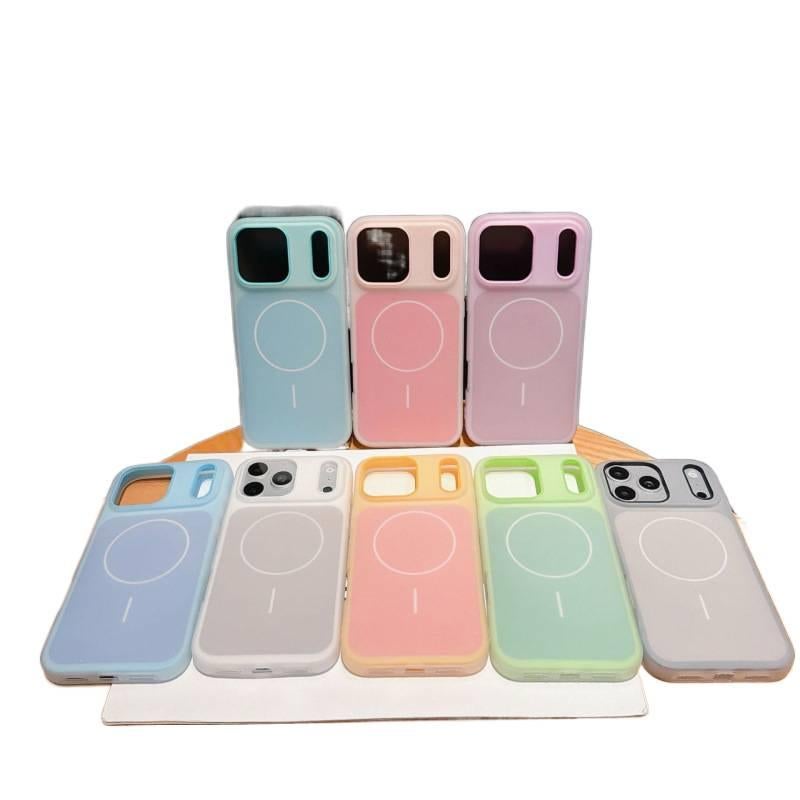 Silicone MagSafe Case for iPhone 17 / 17 Air / 17 Pro / 17 Pro Max with Drop Protection and Anti-Fingerprint plus Shockproof plus Skin Feel plus Magnetic in Green - Image 3