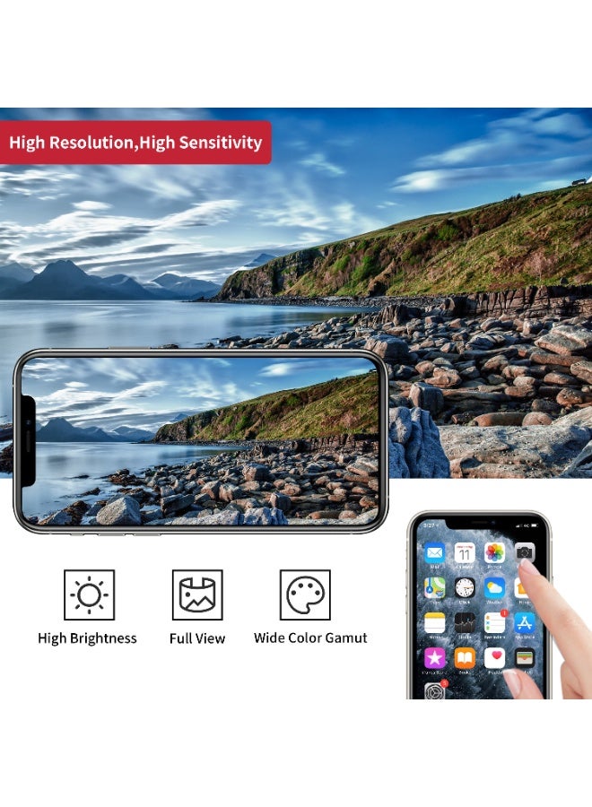 FLYCDI for iPhone 11 Pro Screen Replacement Kit Black Display 3D Touch Digitizer Assembly 5.8 inch with Repair Tool, compatible with Model A2160, A2217,A2215 - Image 5