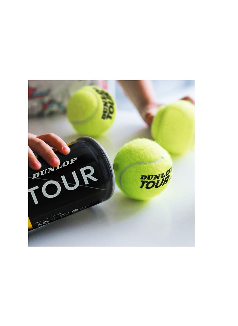 DUNLOP Tennis Balls Tour Brilliance | 3 Ball PER | High-Performance Balls For Competitive Play  - Image 2