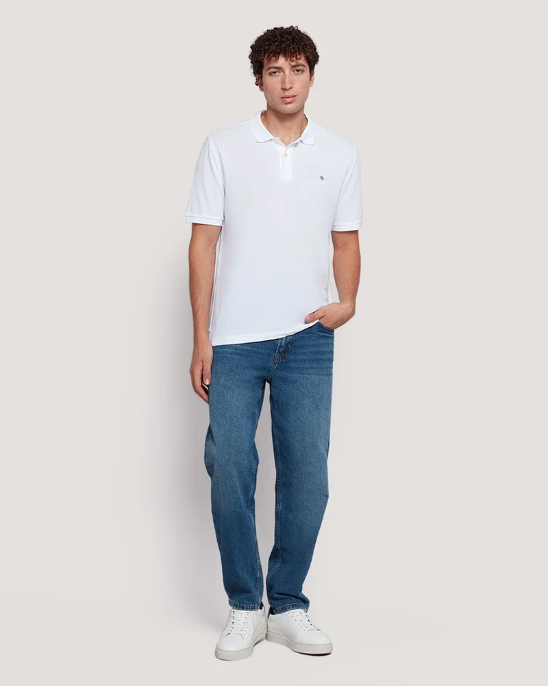 GANT  Gant Men’S Short Sleeve Cotton Piqué Polo With Shield Logo for Men | Best Price UAE